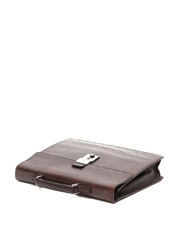 Gucci Guccissima Leather Business Bag in Leather from A Retro Tale, photo 3 of 9