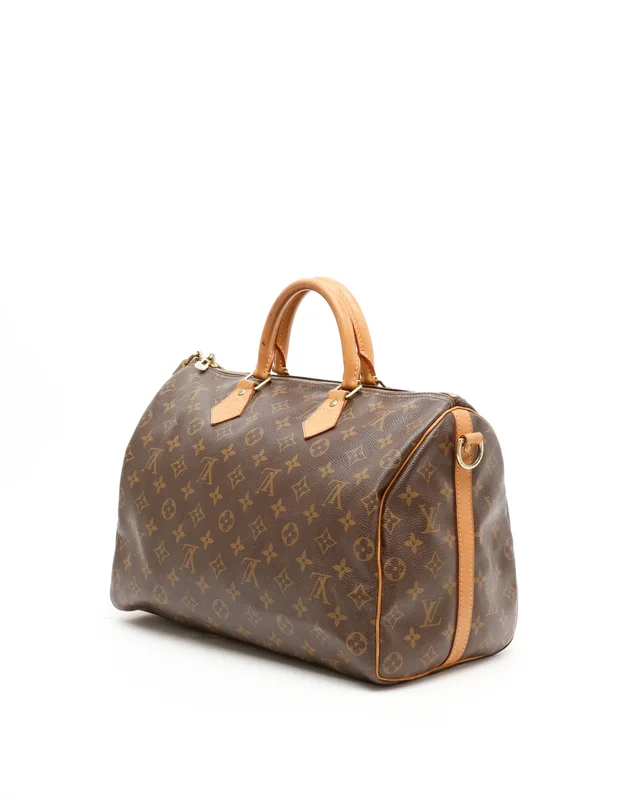 Louis Vuitton Monogram Speedy Bandoulière 35 Bag in Coated canvas from A Retro Tale, photo 3 of 9