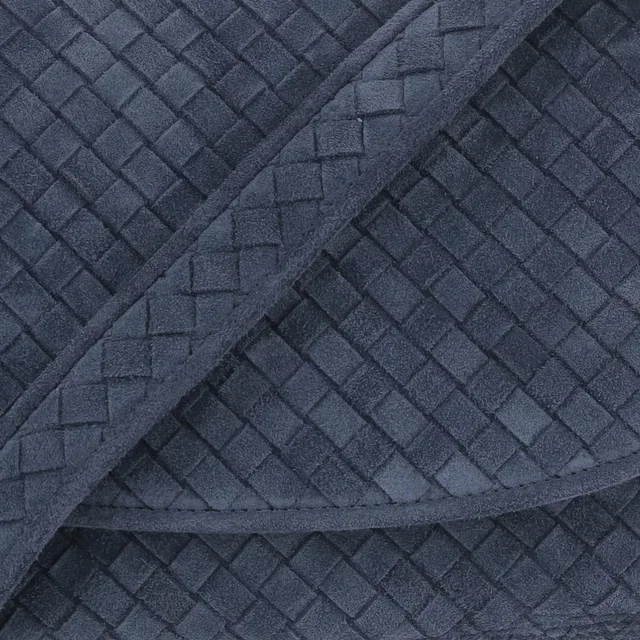 Bottega Veneta Shoulder Bag — Navy Calfskin in Navy Calfskin from HEWI