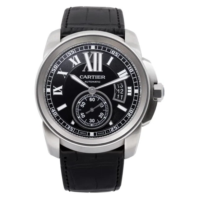 Unused Cartier Calibre 42mm w7100037 in Stainless Steel from Gray And Sons