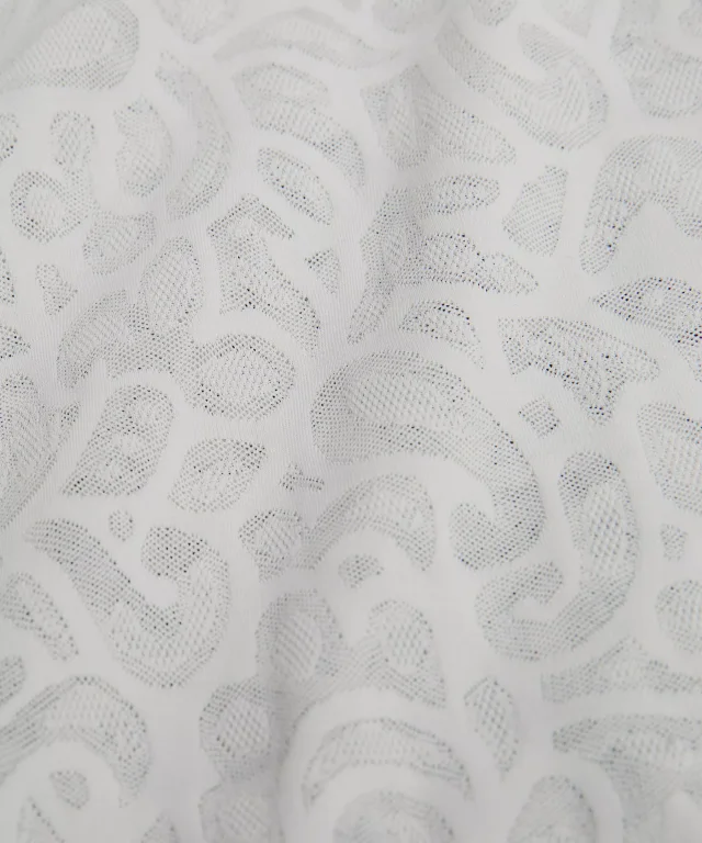 lululemon Paisley Lace Jacquard High-Rise Flared Pant in Paisley Lace Jacquard Dove Grey, photo 7 of 7 from lululemon