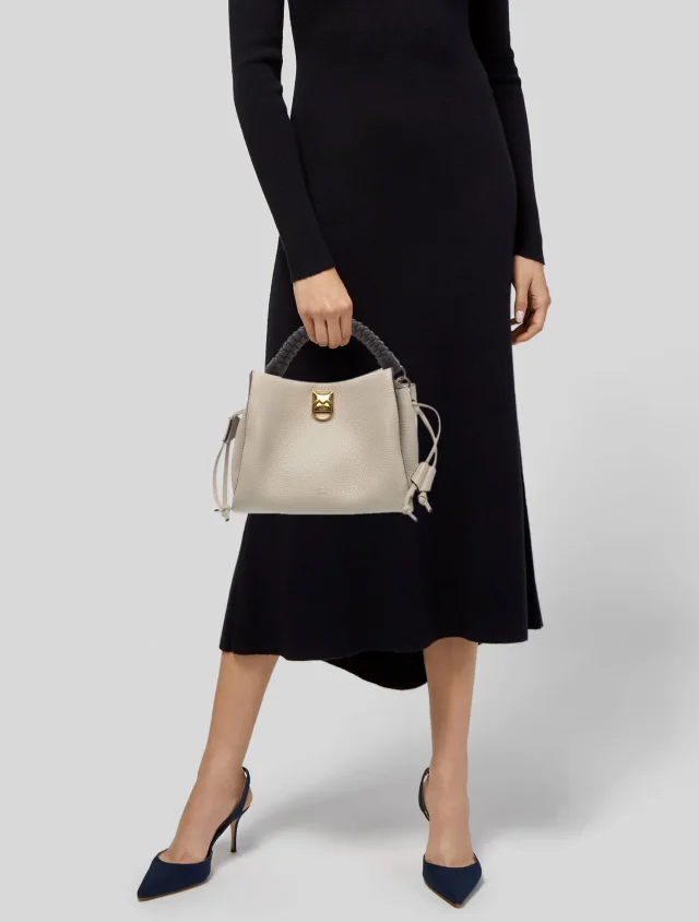 Mulberry Leather Top Handle Bag in Leather from The RealReal, photo 2 of 6