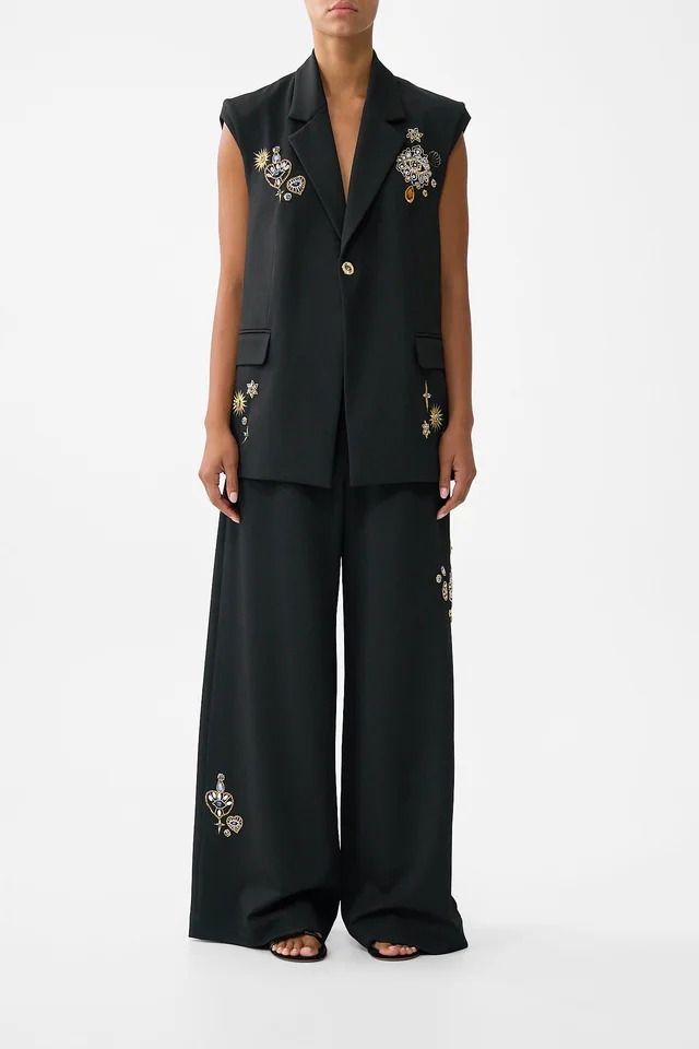 Camilla eBoutique TAILORED SLEEVELESS VEST AMULETS AND ALCHEMY from CAMILLA, photo 1 of 1