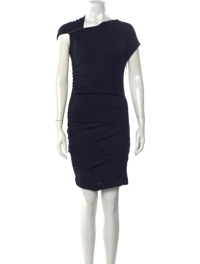 Lanvin Wool Mini Dress in black Wool from The RealReal