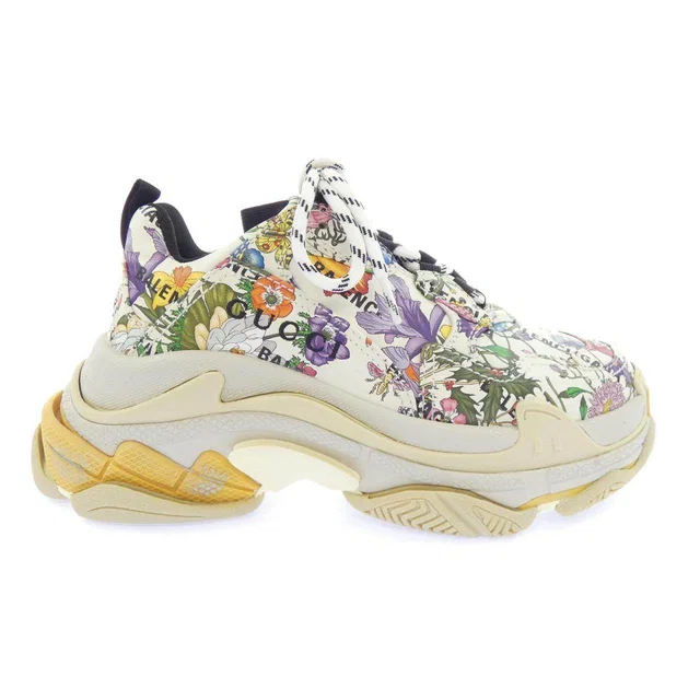 Balenciaga Triple S Sneakers in Leather from LuxUness