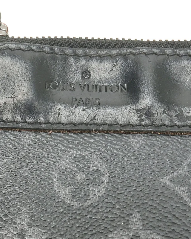 Louis Vuitton Monogram Eclipse Apollo Clutch Bag in Canvas from A Retro Tale, photo 6 of 9