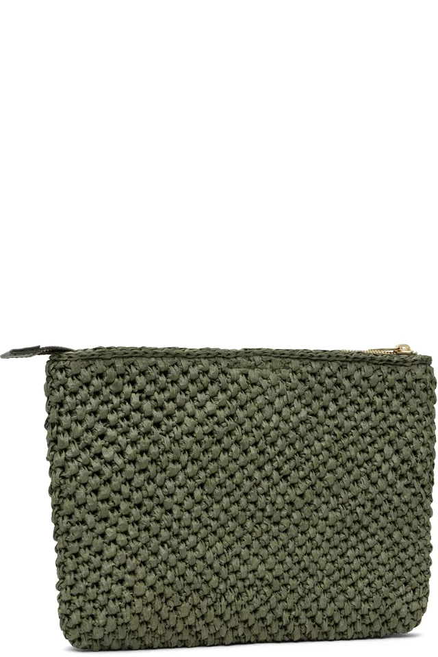 ANINE BING Green Rio Pouch, photo 3 of 4 from SSENSE
