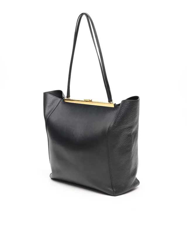 Celine Clasp Tote Bag in Leather from A Retro Tale, photo 2 of 13