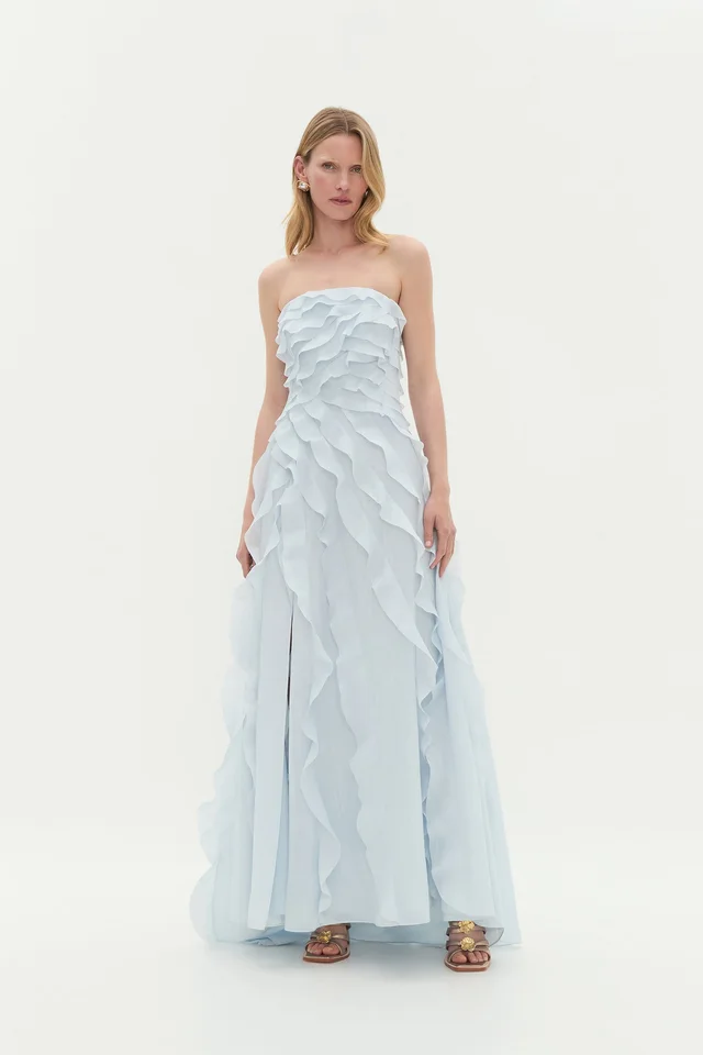 AJE Allairie Gown in Blue from Aje, photo 1 of 1