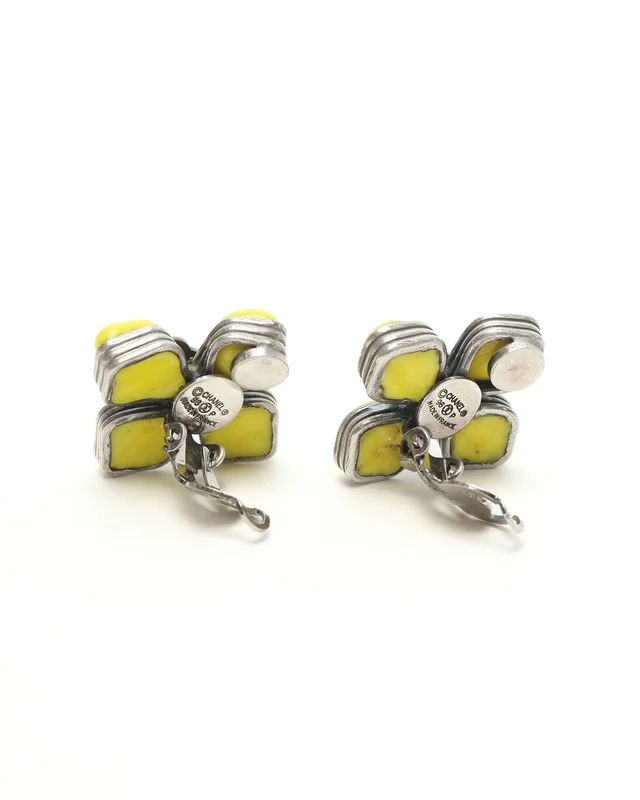 Chanel Coco Mark Clip-on Earrings from A Retro Tale, photo 3 of 4
