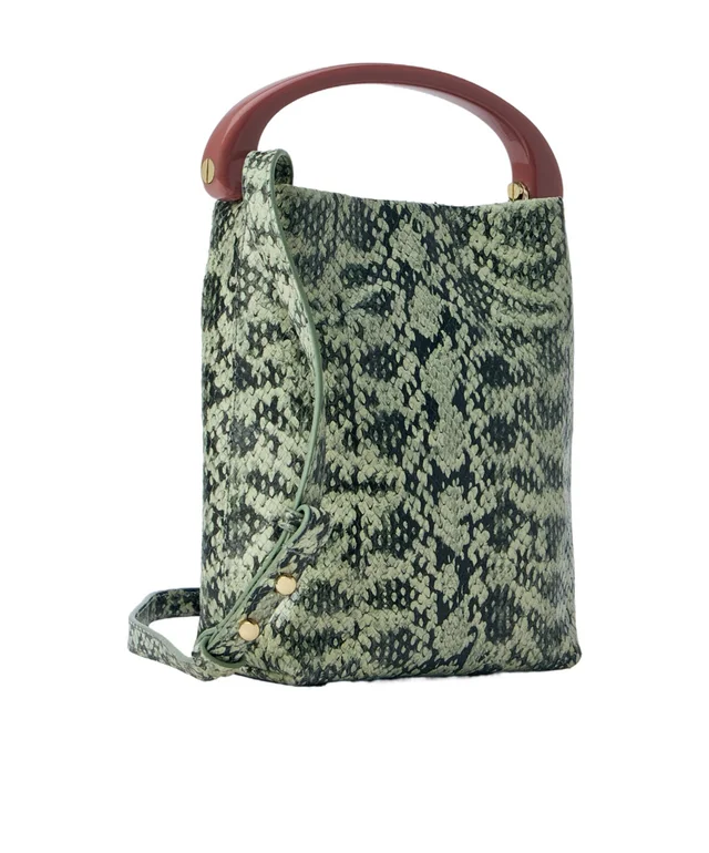 Dries Van Noten Embossed leather shoulder bag, photo 2 of 4 from SENSER