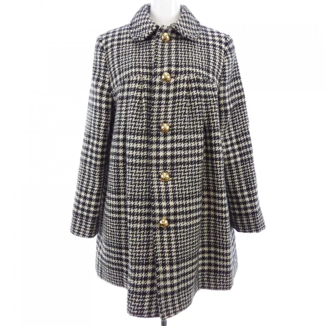 Celine Sixteen Coat Black in Black from The Reluxe