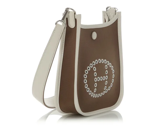 Hermès Etoupe Toile Neo Evelyne 16 in Taupe Leather from Ann's Fabulous Finds, photo 6 of 11