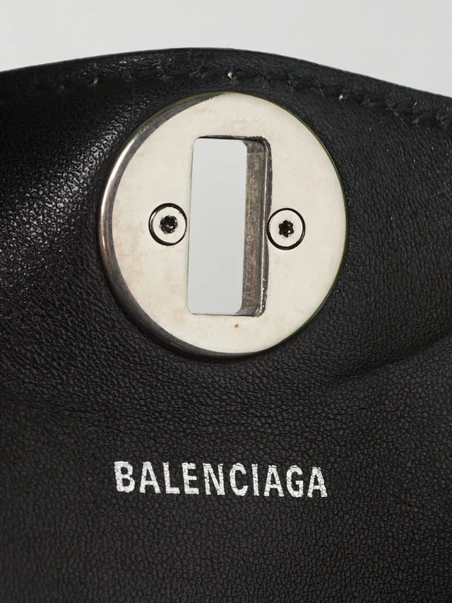 Balenciaga White Leather Flap Scarf XS Bag in White Leather from Yoogis, photo 8 of 10