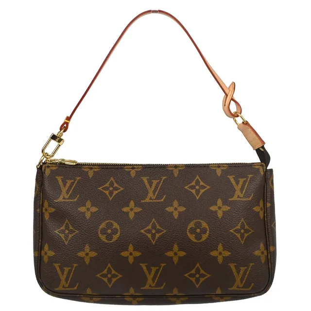 Louis Vuitton Monogram Pochette Accessoires Handbag M51980 in Coated canvas from AMORE Vintage Tokyo