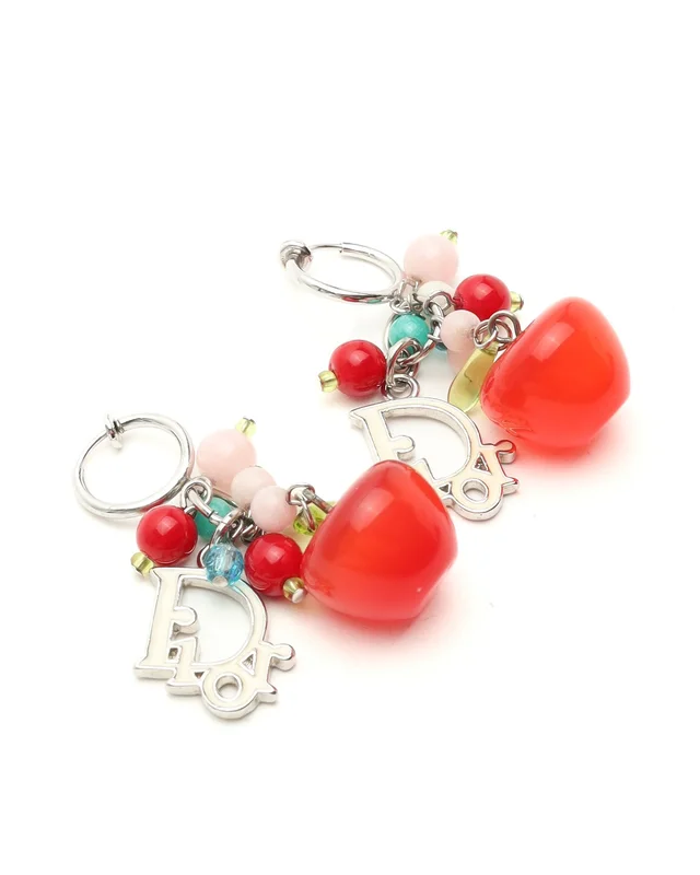 Dior Coloured Stone Earrings from A Retro Tale, photo 2 of 3