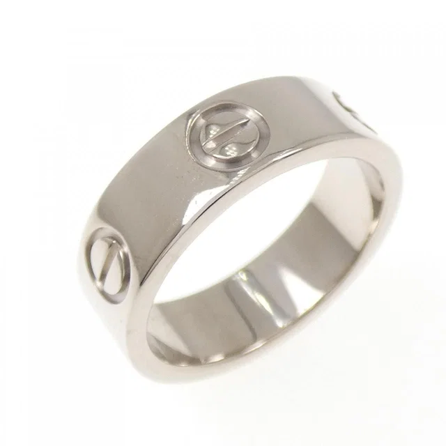 Cartier Love Ring White Gold in White from The Reluxe