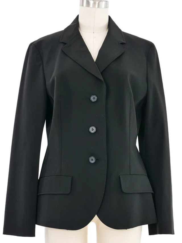 Prada Three Button Jacket from Arcade Vintage