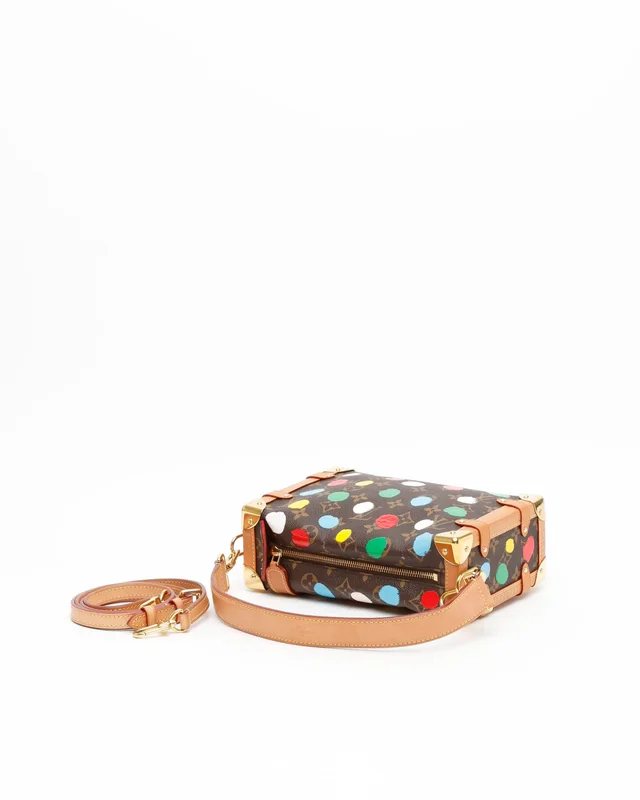 Louis Vuitton Yayoi Kusama 2023 Monogram 3D Dots Side Trunk Bag in Coated canvas from A Retro Tale, photo 5 of 11