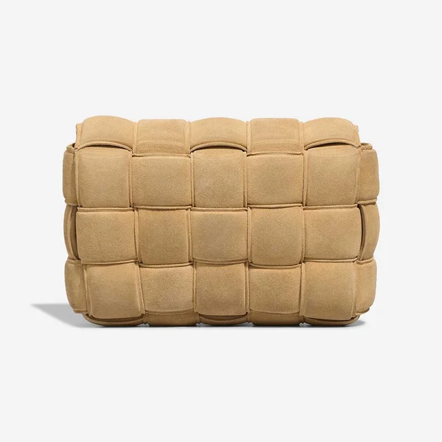 Bottega Veneta Cassette Suede Beige in Beige Suede from SACLÀB, photo 5 of 12