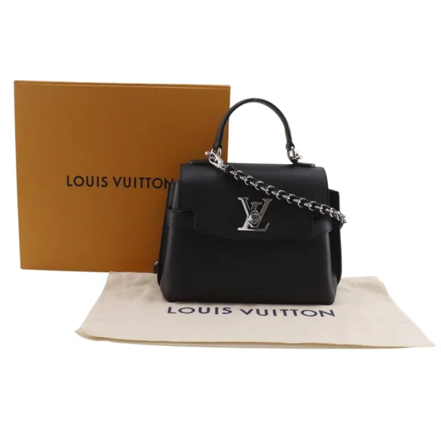 Louis Vuitton Lockme Ever Mini Calfskin 2way bag in Black Calfskin from LuxUness, photo 17 of 17