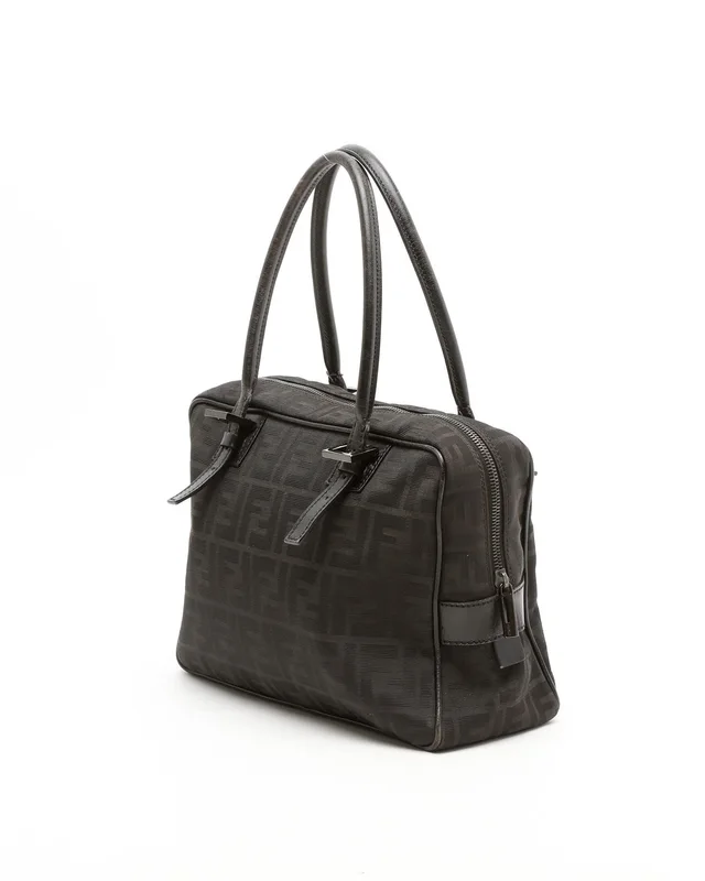 Fendi Zucca Tote Bag in Coated canvas from A Retro Tale, photo 3 of 10