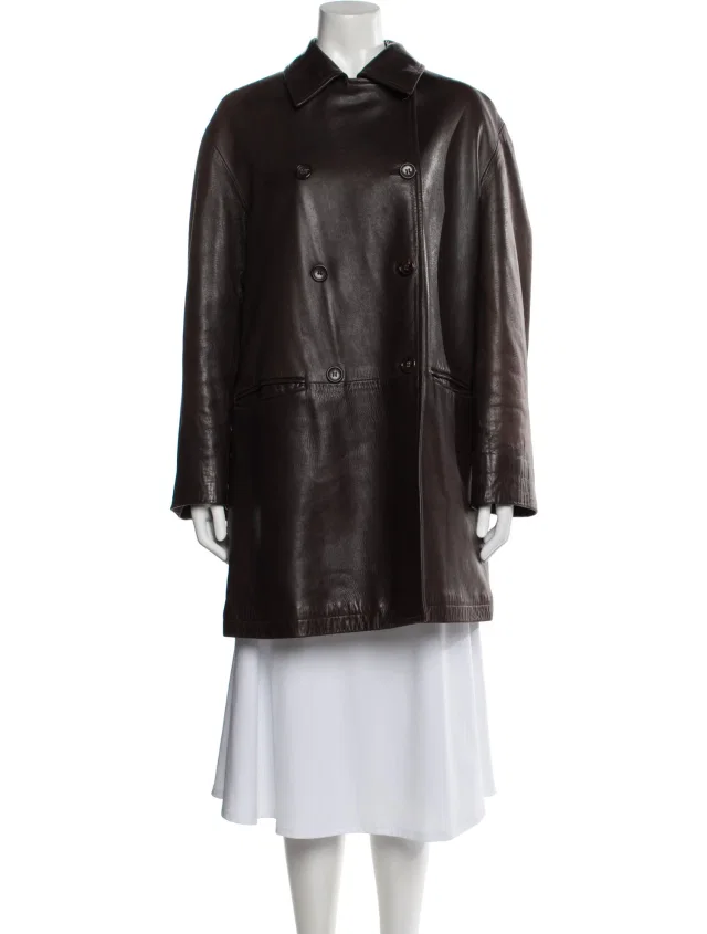 Jil Sander Vintage 1990's Jacket in brown|red from The RealReal
