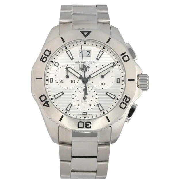 TAG Heuer Aquaracer CBP1111 41mm Stainless Steel Watch from H&T