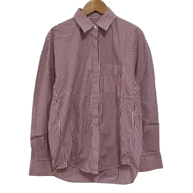 Balenciaga Stripe Long Sleeve Shirt from LuxUness