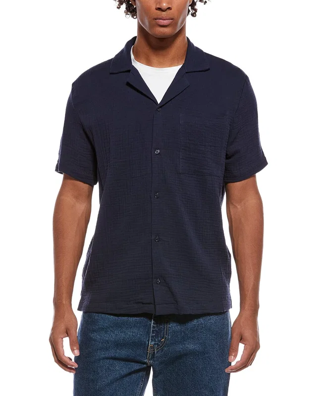 JOE'S Jeans Gauze Camp Collar Shirt, image 1 of 1 from Rue La La