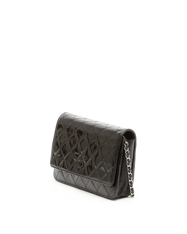Chanel Patent Wallet On Chain Bag in Patent leather from A Retro Tale, photo 2 of 9