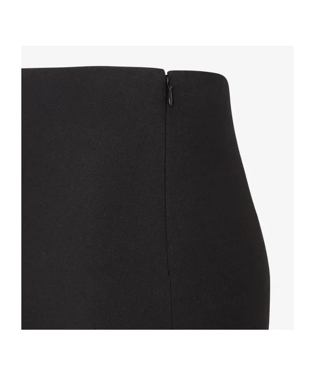 Black wool bouclé skirt, image 1 of 1 from SENSER