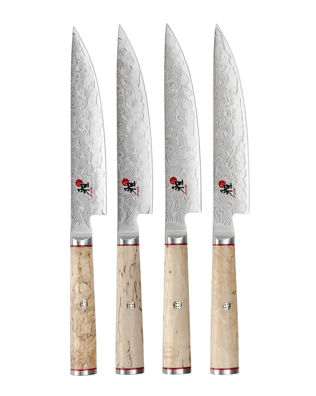 Miyabi Birchwood SG2 4pc Steak Knife Set, image 1 of 1 from Rue La La
