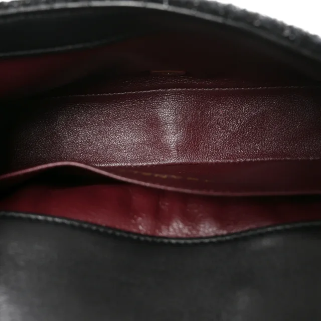 Chanel Pearl Small Cosmos Flap Black in Black Tweed from FASHIONPHILE, photo 5 of 10