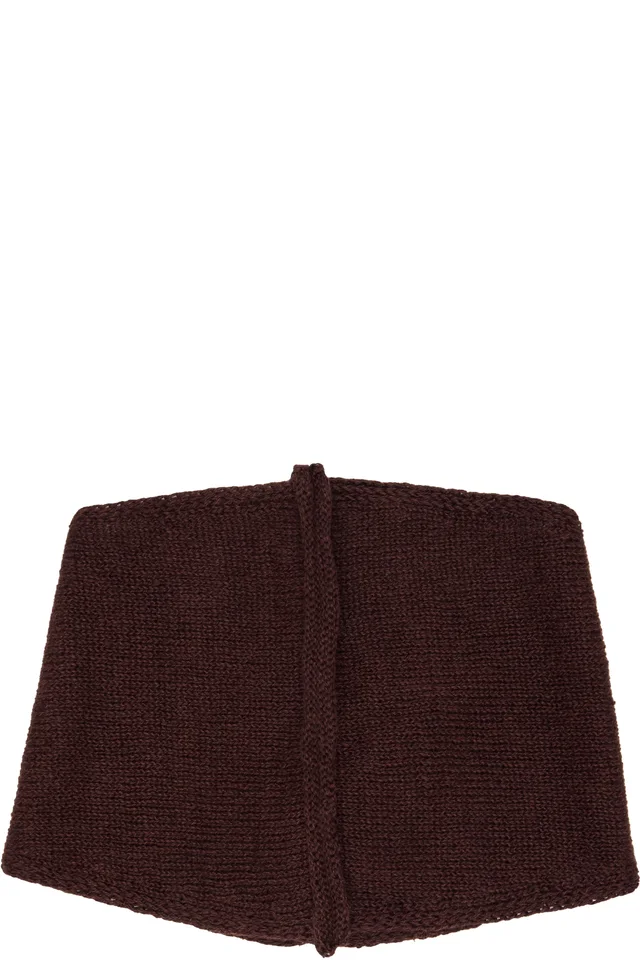 OUR LEGACY Burgundy Miniature Scarf, photo 2 of 3 from SSENSE