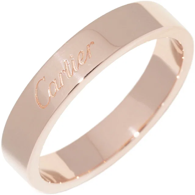 C de Cartier Au750 pink gold ring Size 56 in Pink from LuxUness