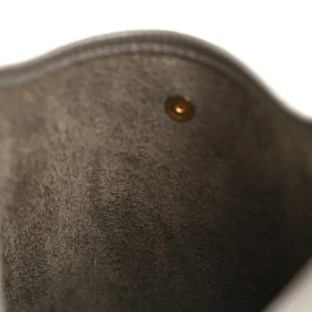 Hermès Taurillon Clemence Evelyne TPM Etain in Taupe Clemence leather from FASHIONPHILE, photo 11 of 13