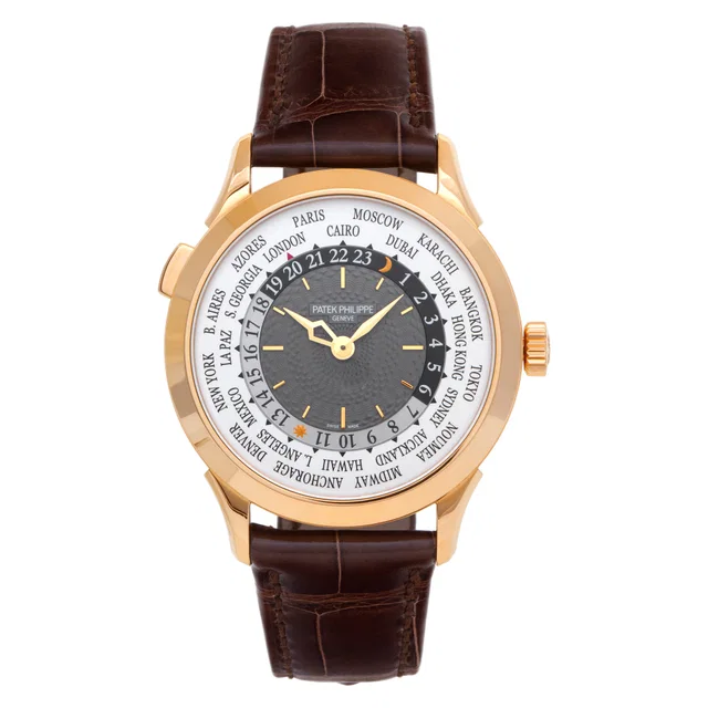 Unused Patek Philippe World Time 38mm 5230R in Rose Gold from Gray And Sons