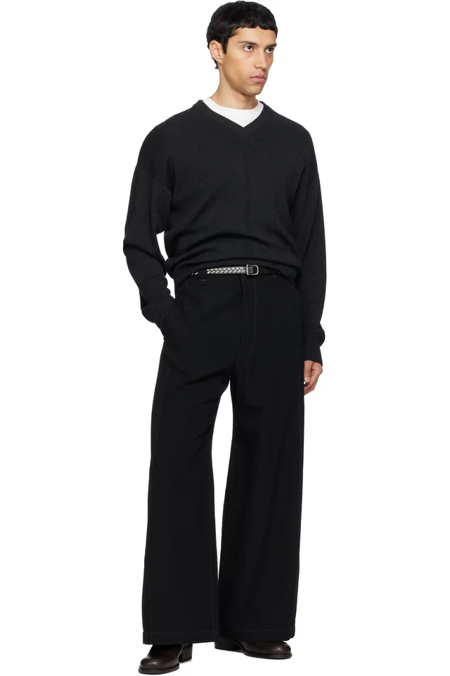 LEMAIRE Brown Almond Stud 20 belt, photo 2 of 2 from SSENSE