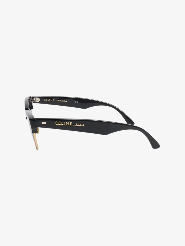 Celine Black and gold cat-eye sunglasses in Black from Sign of the Times, photo 3 of 9