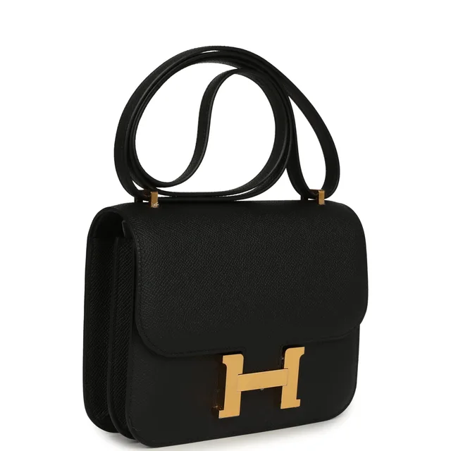 Hermès Constance 18 Black Epsom Gold Hardware in Black Epsom leather from Madison Avenue Couture, photo 2 of 2