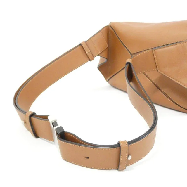 Loewe Puzzle Small Calf Shoulder Bag in Brown Calfskin from LuxUness, photo 8 of 9