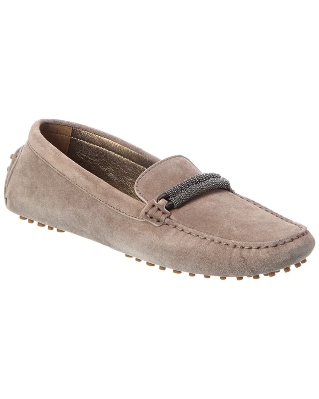 Brunello Cucinelli Suede Loafer, image 1 of 1 from Gilt