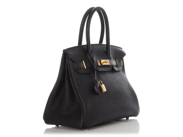 Hermès Togo Birkin 30 in Black Togo leather from Ann's Fabulous Finds, photo 2 of 3