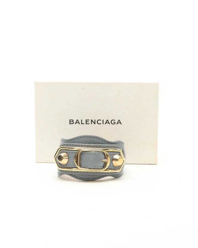 Balenciaga City Edge Bracelet in Denim from A Retro Tale, photo 6 of 6