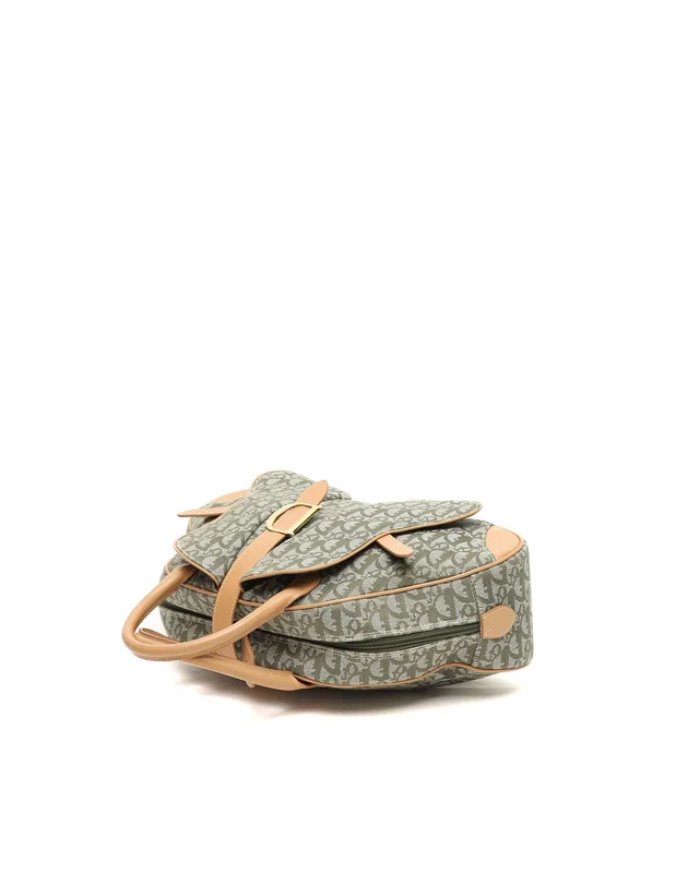 Dior Saddle Bowler Bag in Canvas from A Retro Tale, photo 4 of 9