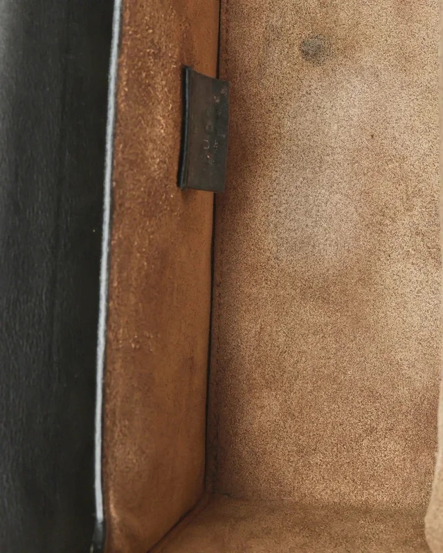 Gucci GG Padlock Bamboo Top Handle Bag in Canvas from A Retro Tale, photo 8 of 9