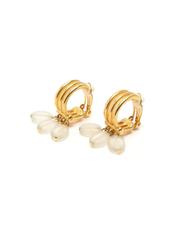 Givenchy Dangling Clip-on Earrings from A Retro Tale, photo 2 of 3