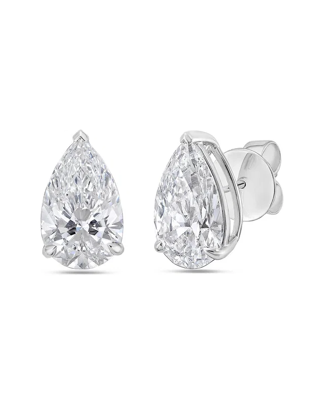 Diana M Lab Grown Diamonds Diana M. 14K 3.00 ct. tw. Lab-Grown Diamond Earrings, image 1 of 1 from Gilt
