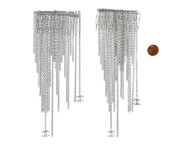 Chanel Chain Fringe Hair Comb Set from Ann's Fabulous Finds, photo 2 of 2